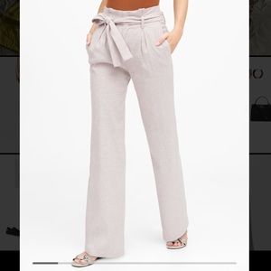 Banana Republic high rise wide leg pants